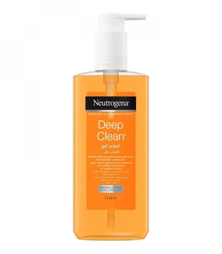 Neutrogena Deep Cleansing Facial Wash Gel 200ml