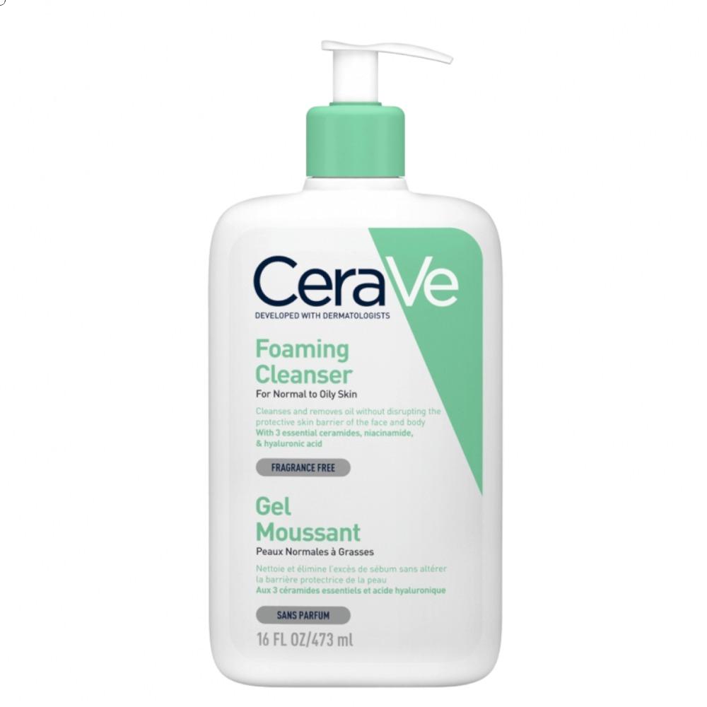 CeraVe Foaming Cleanser Gel 473 ml