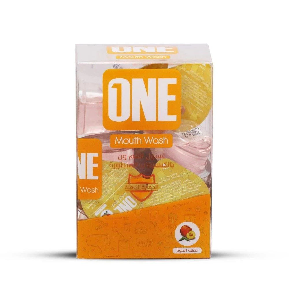 One Mouthwash Peach 20 Capsules * 15 ml