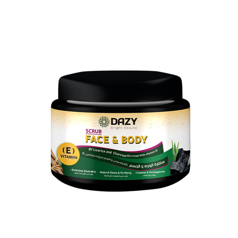 Dazy Licorice Face Scrub 500g