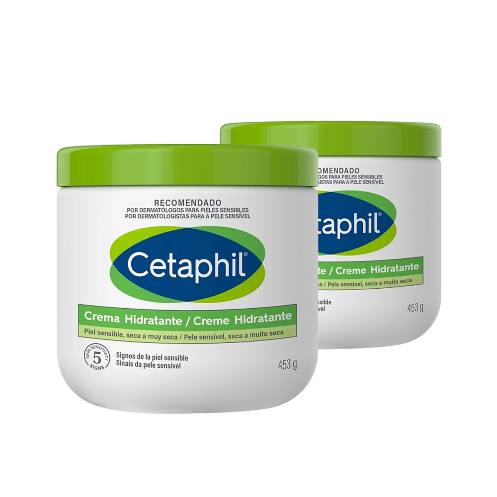 Cetaphil Moisturizing Cream for Face and Body 2 pieces * 453 g