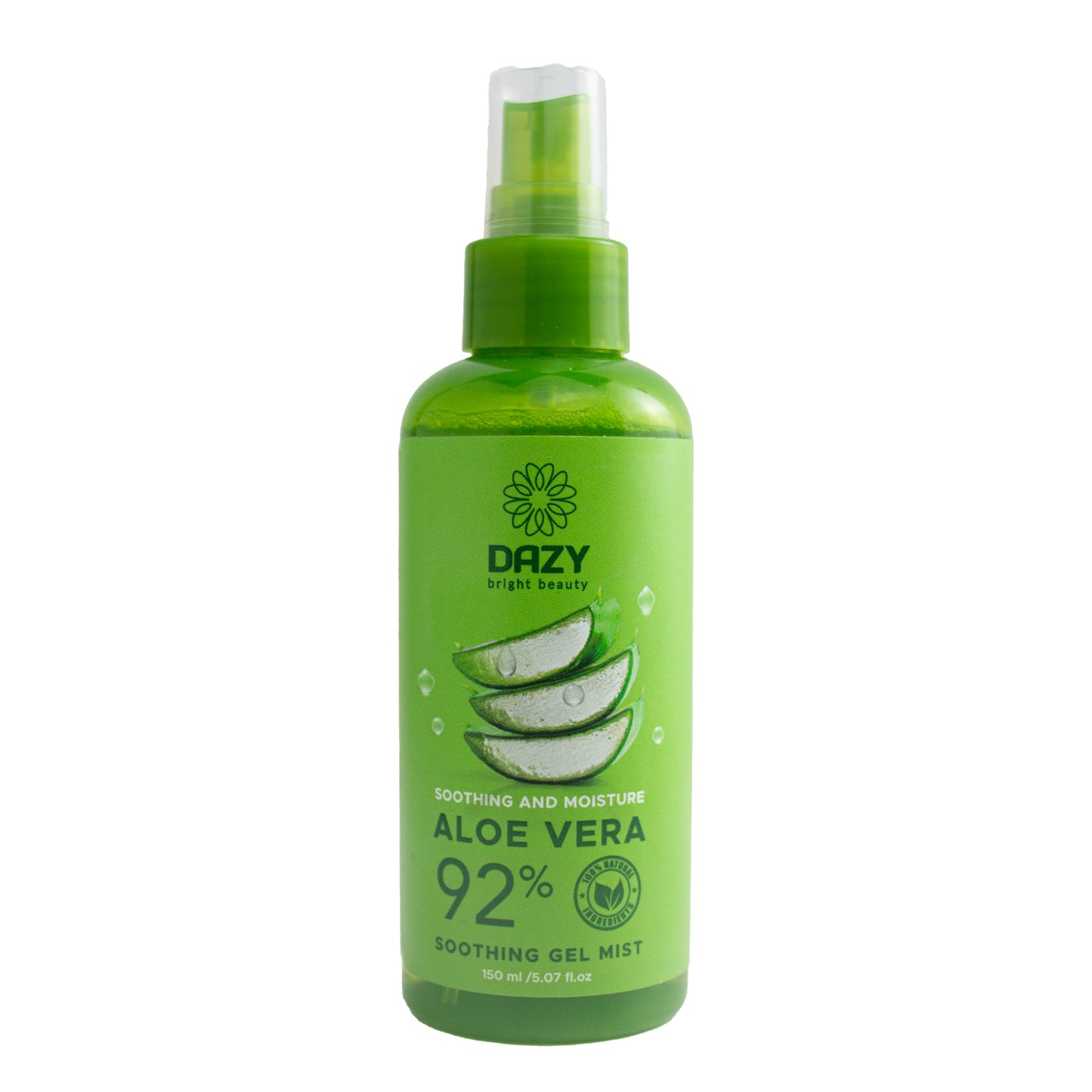 Dazy Natural Aloe Vera Gel Spray 150ml