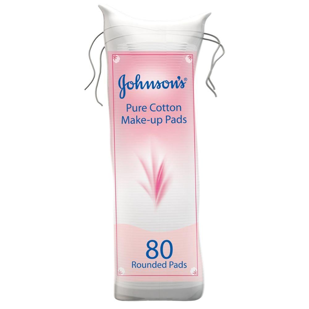 Johnson's Pure Cotton Pads for Beauty 80 Pads (31435)