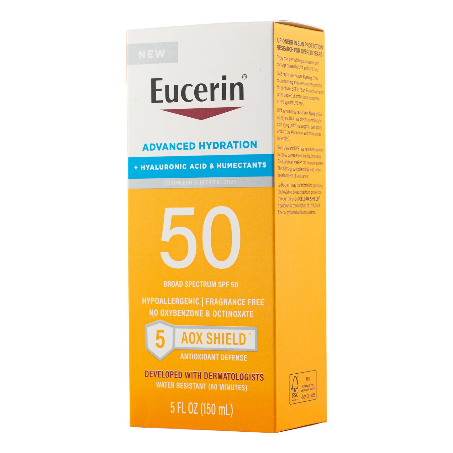 Eucerin Sun Sunscreen Cream Sunrise Day (SPF+50) 150ml