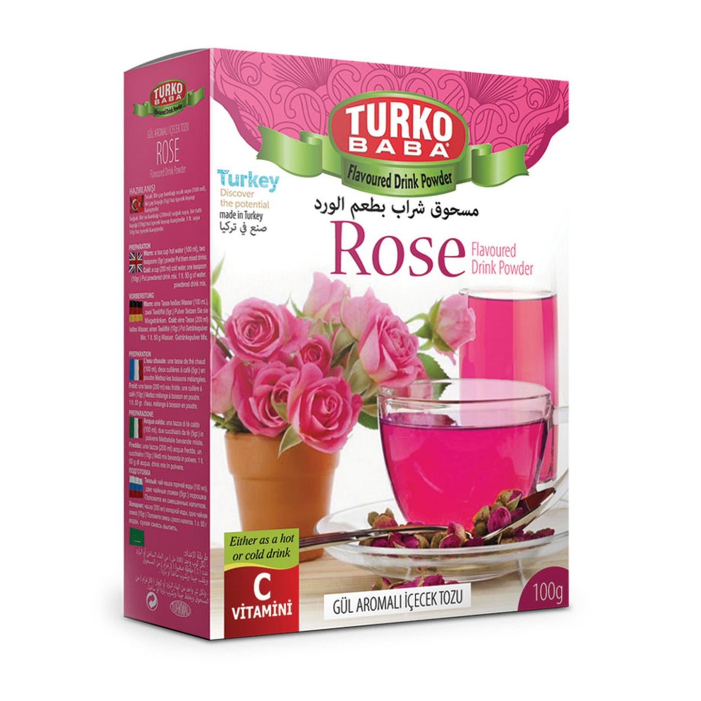 Trocobaba Rose Smooth Drink 300g