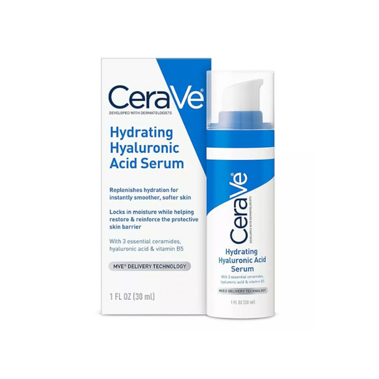 CeraVe Hyaluronic Acid Hydrating Face Serum 30ml