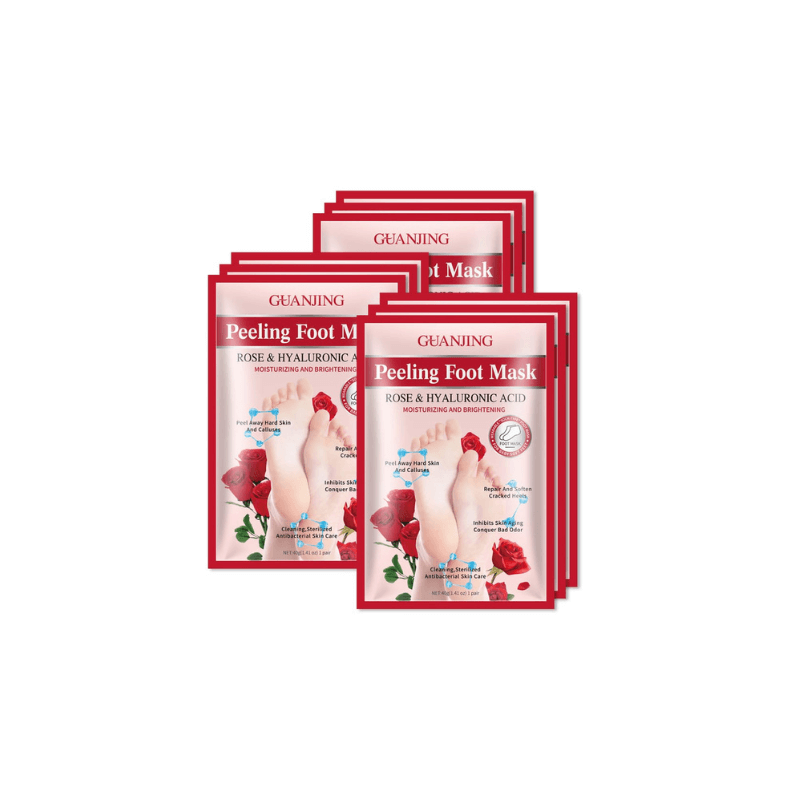Guanjing Rose Foot Peel Mask 40g
