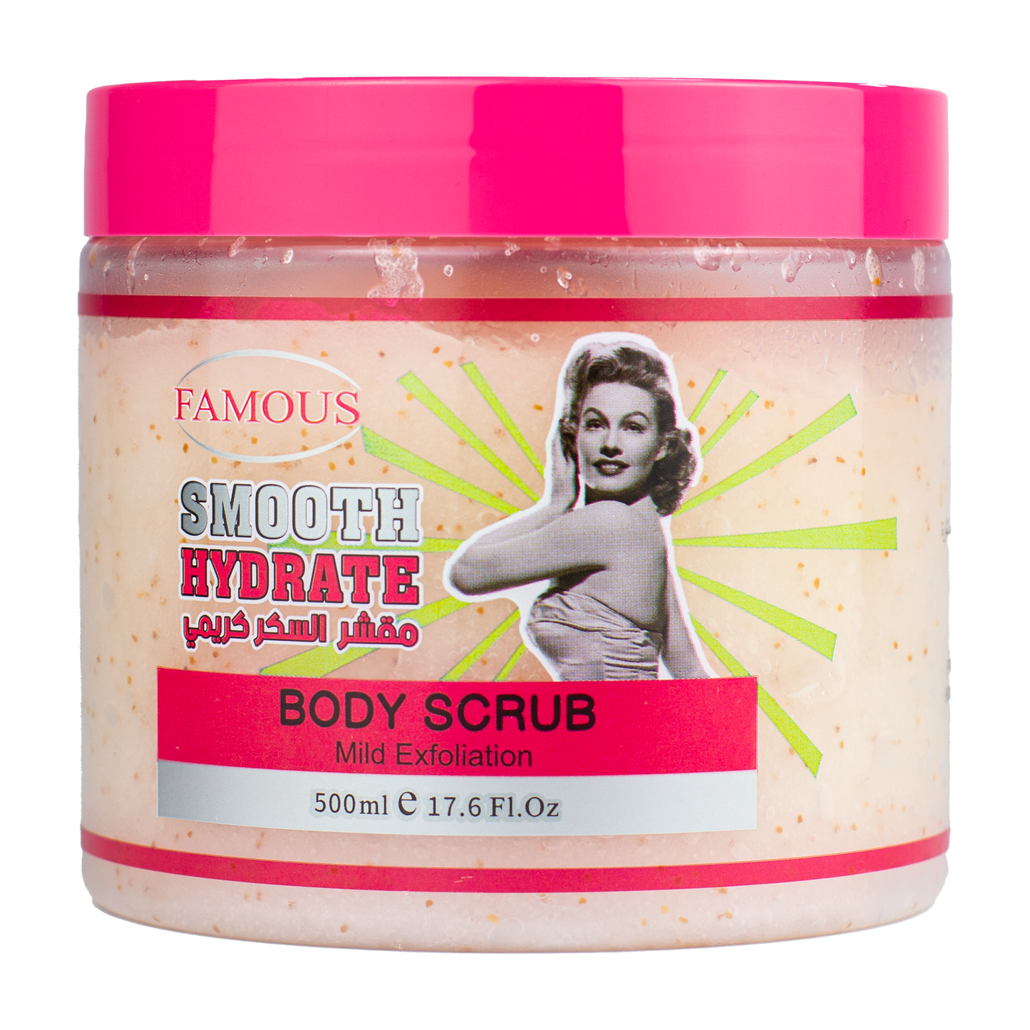 Famous Creamy Sugar Body Scrub 500ml