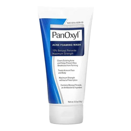 PanOxyl Acne Foaming Wash 10% Peroxide 156g
