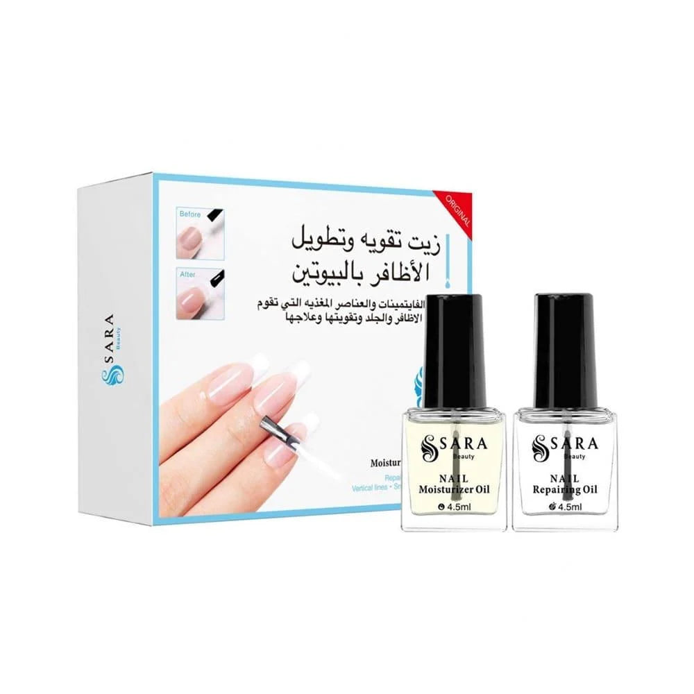Sarah Beauty Nail Strengthening Oil Set 4.5ml