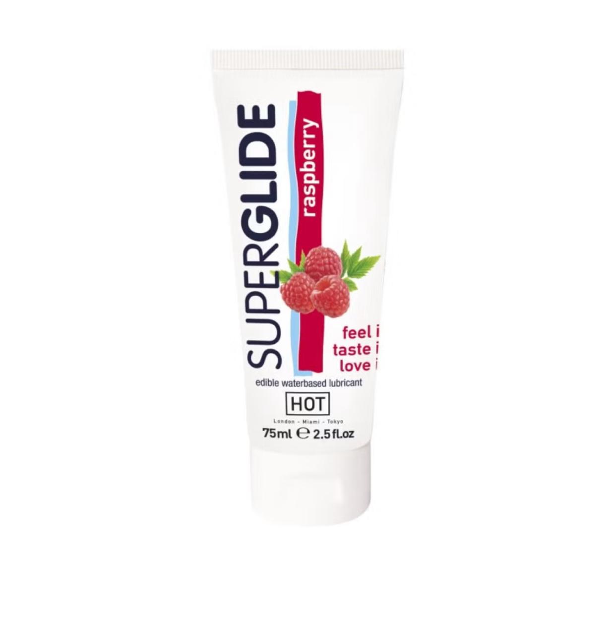 Hot Lubricant Medicated Raspberry Flavor 75ml