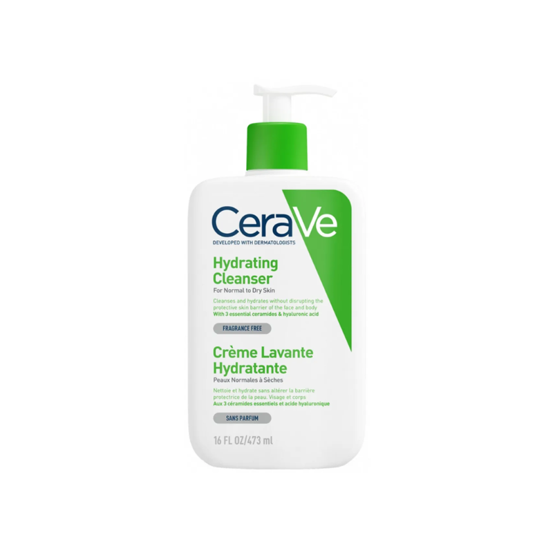 CeraVe Hydrating Cleanser for Face and Body 473 ml