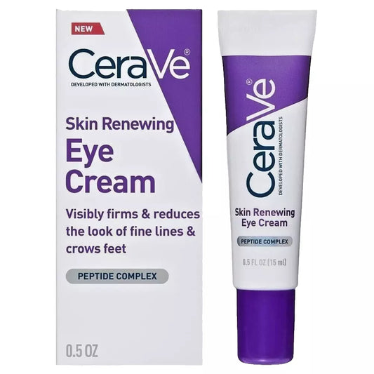 CeraVe Under Eye Cream with Caffeine, Peptides & Hyaluronic Acid 14.2g