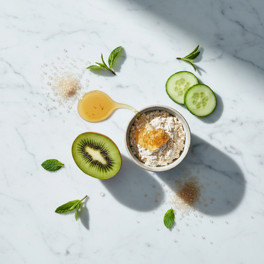 تقشير البشرة الدهنية: دليل شامل مع 3 وصفات طبيعية مجربة | 2026