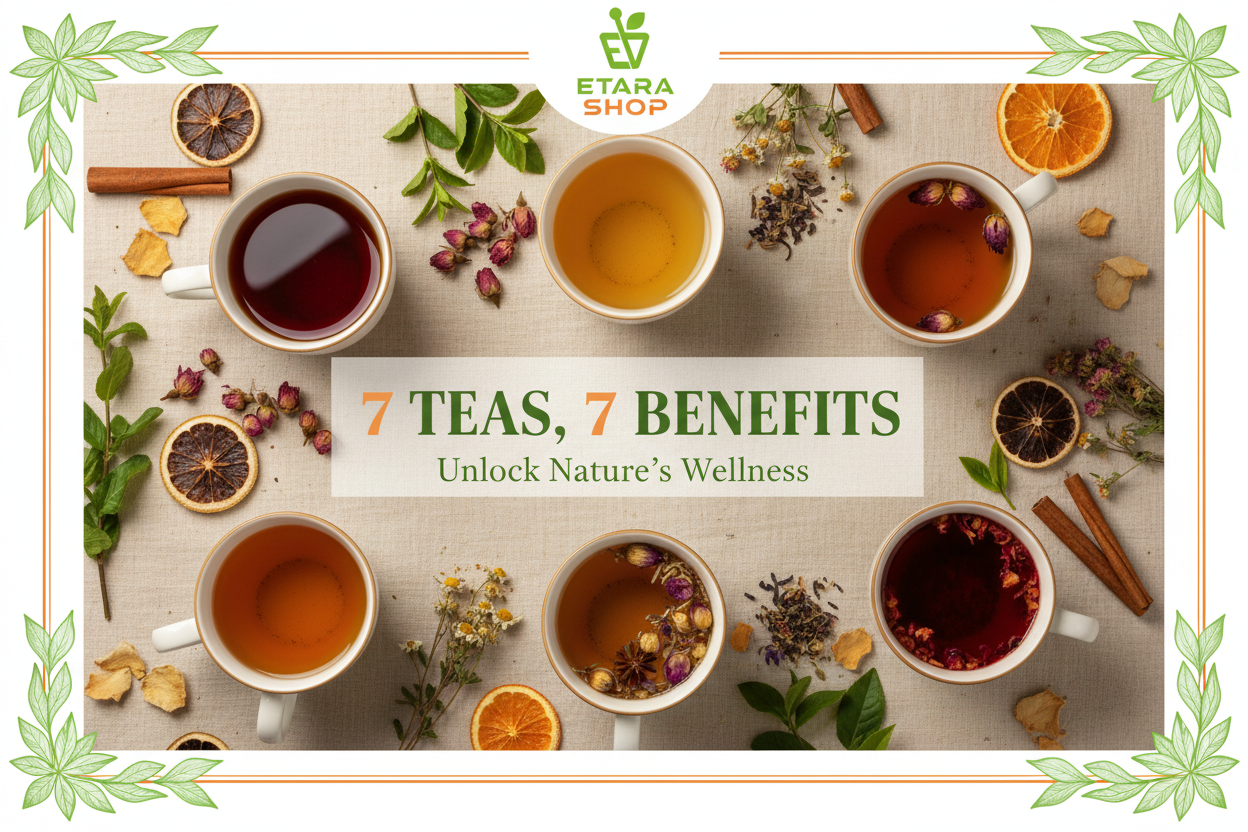 الشاي: دليل شامل لـ 7 أنواع وفوائدها الصحية المذهلة | 2026