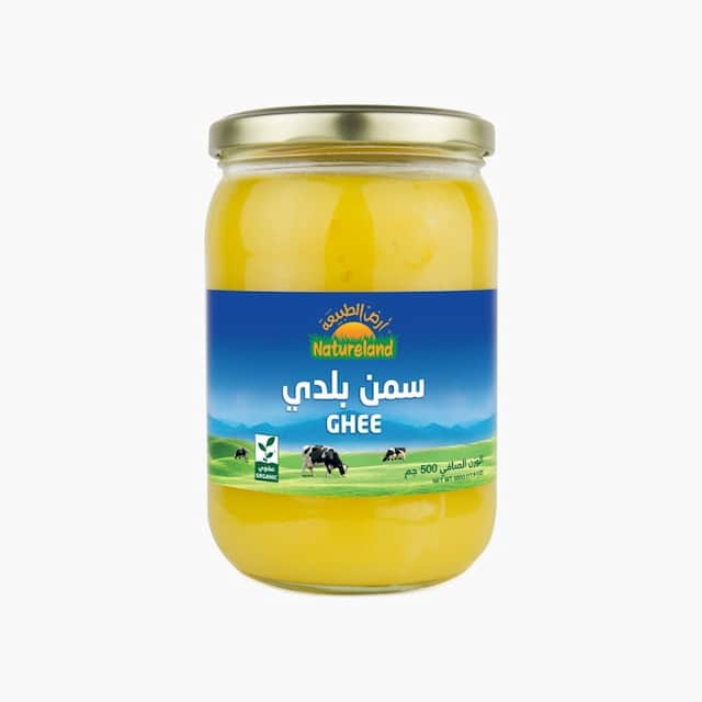 عبوة أرض الطبيعة سمن بلدي 500 جم