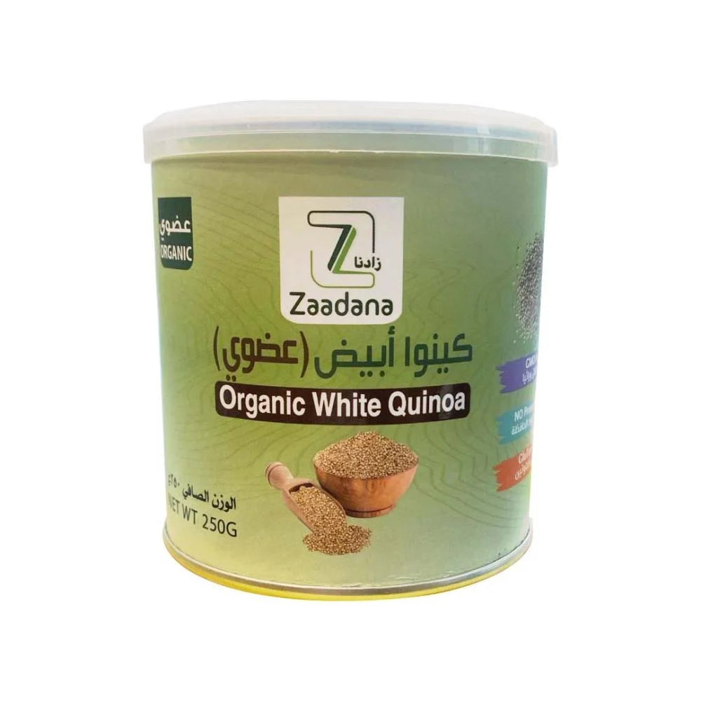بذور وحبوب من زادنا — زادنا كينوا ابيض عضوى 250 جم (250 جم)