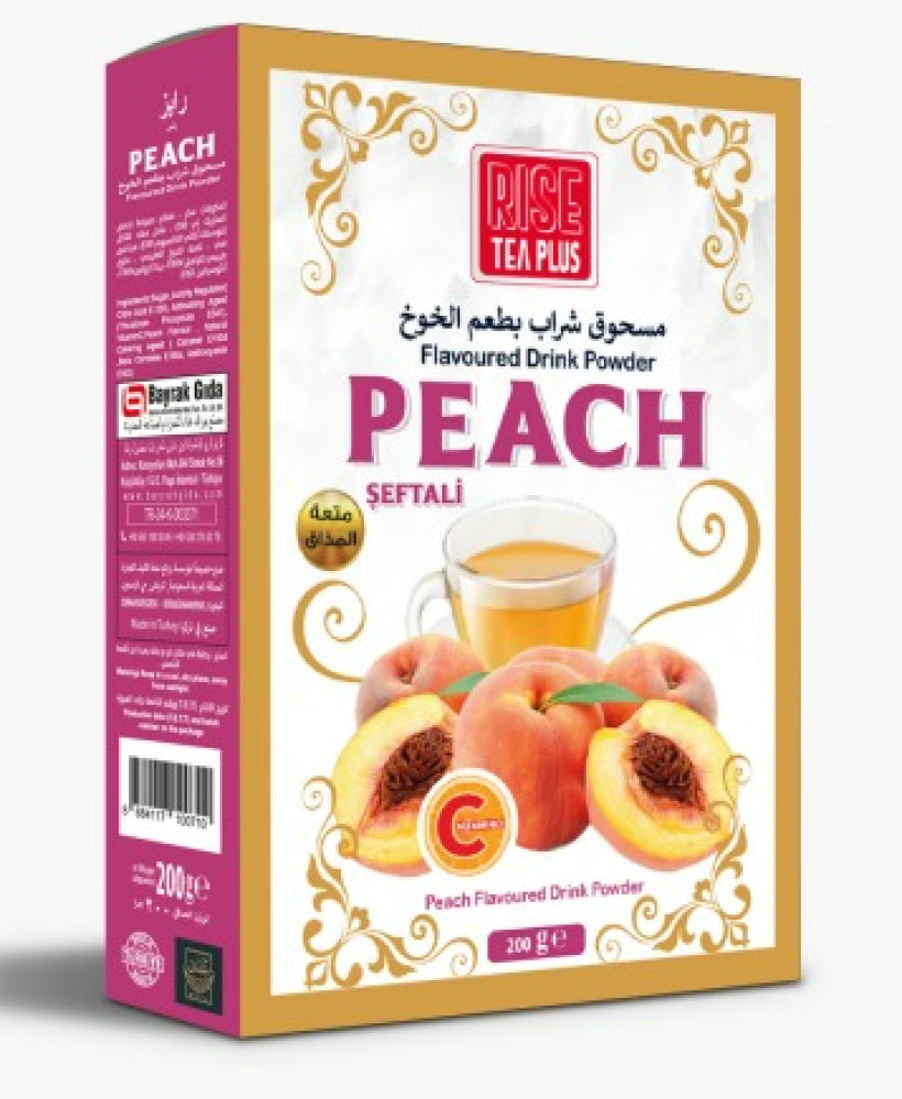 مشروب أعشاب من رايز — رايز مشروب بطعم الخوخ 300 جم (300 جم)