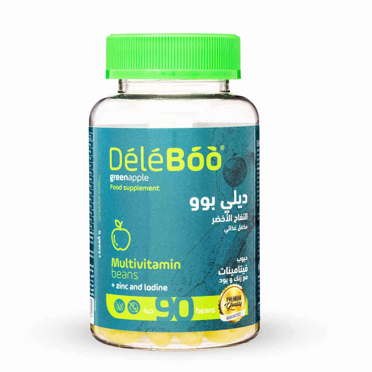 العناية الصحية - مكملات طبيعية من ديلي بوو — ديلي بوو مكمل غذائي بالتفاح الاخضر للمضغ90حبة