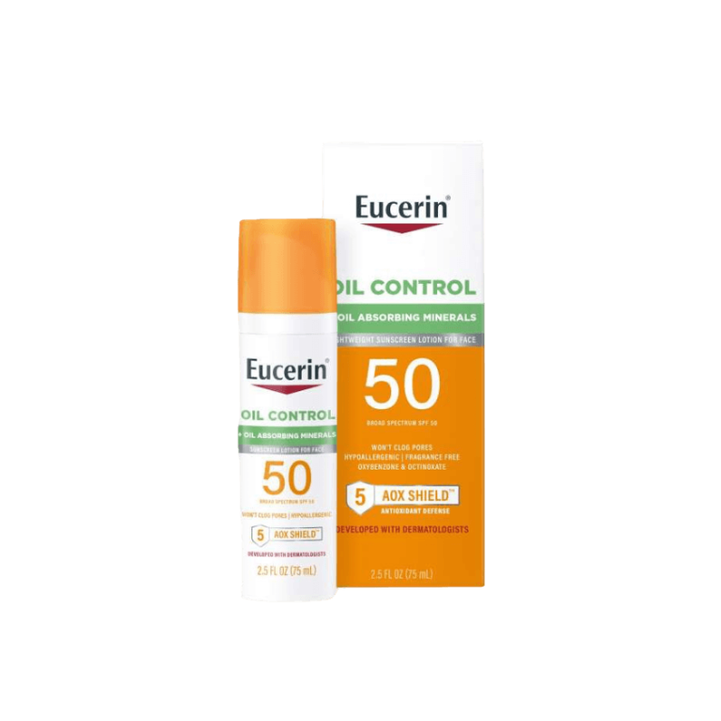واقي شمس من يوسيرين — يوسرين كريم واقى شمس تحكم في الزيت(SPF+50)75مل (75 مل)