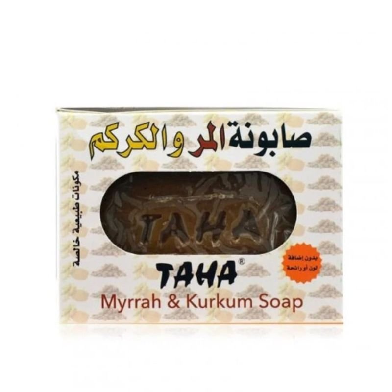 صابون بشرة من طه — طه صابون المر والكركم 125جم (125 جم)