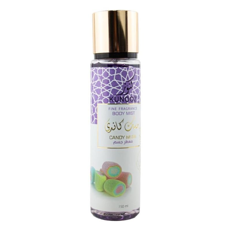 معطر جسم من كنوز — كنوز معطر جسم بمسك الكاندى150مل (150 مل)