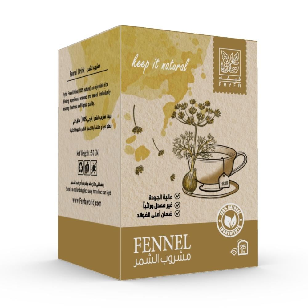 Fifa fennel drink 25 bags