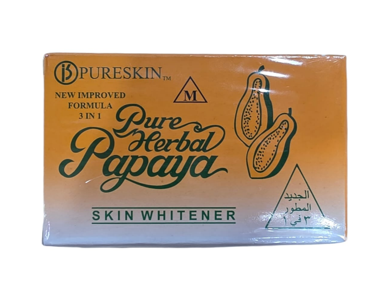 Papaya 3 in 1 Herbal Soap for Skin Lightening 135g