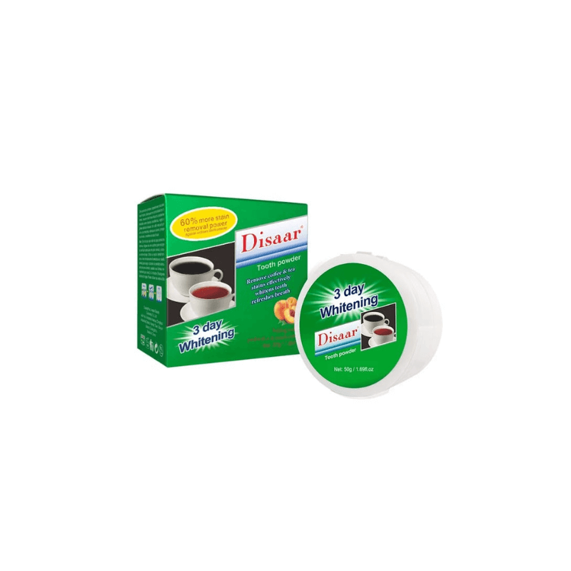 Disaar tooth powder for tea and coffee 50g