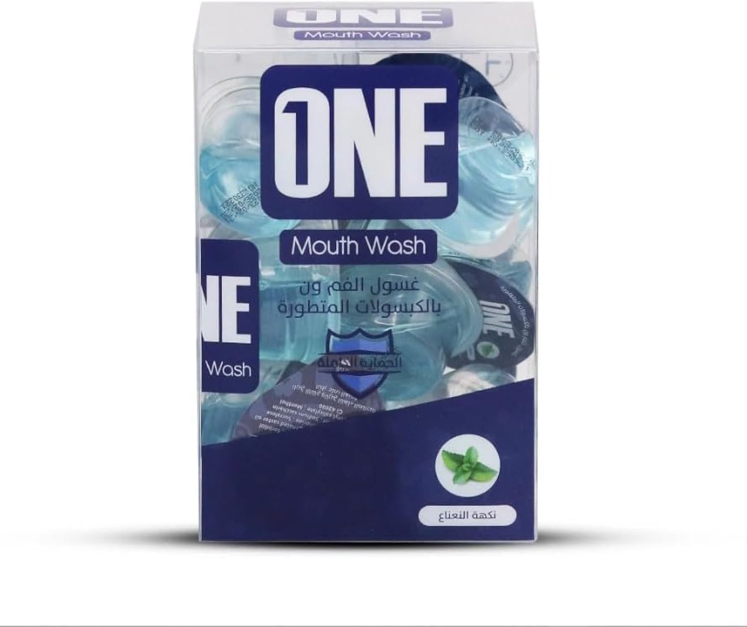 One Mouthwash Mint 20 Capsules * 15 ml