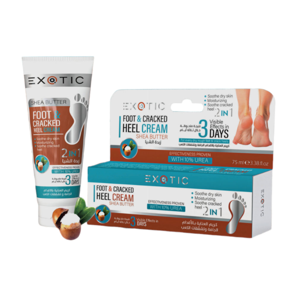 Exotic Shea Butter Foot Care Cream 75ml