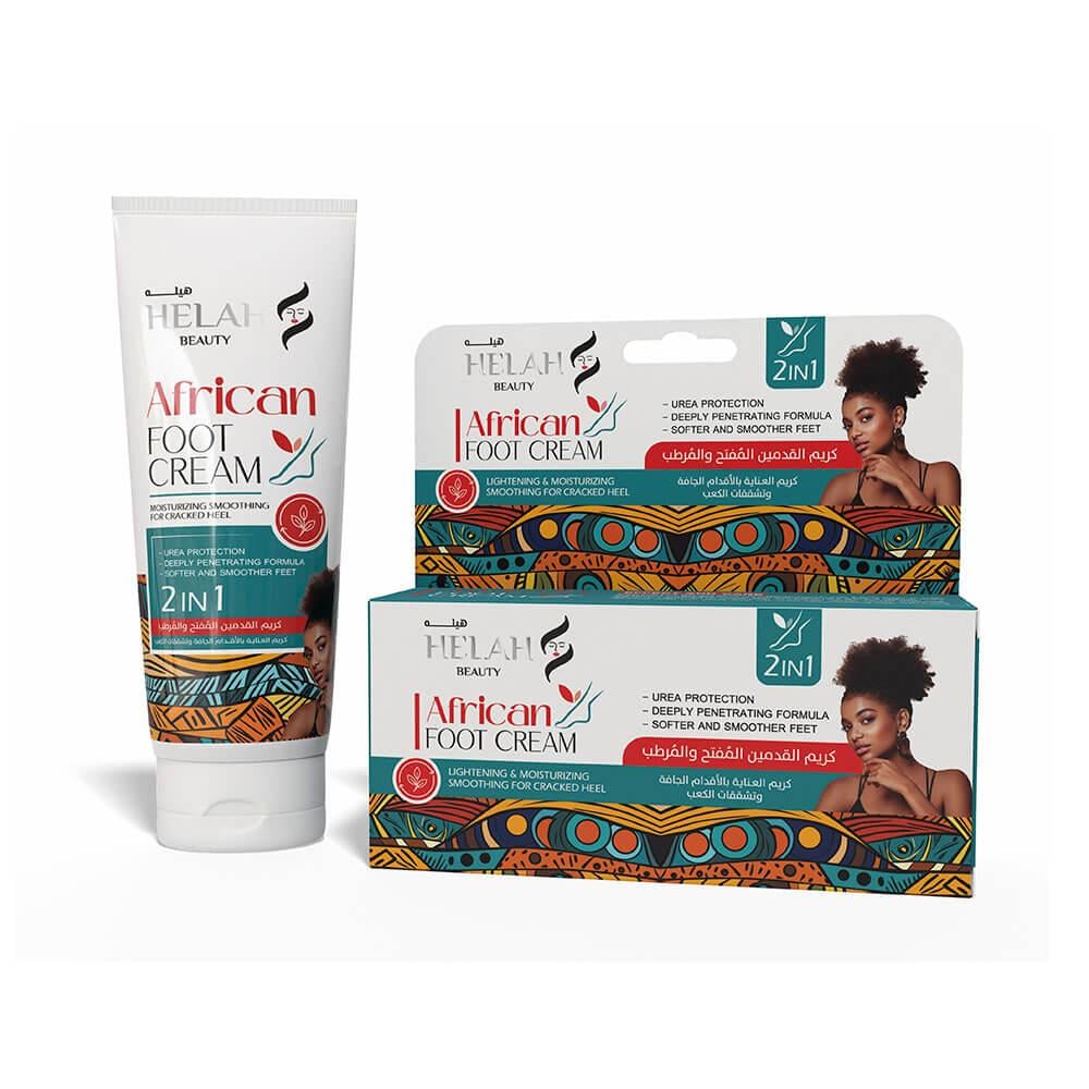 Hella African Foot Moisturizing and Lightening Cream 75ml