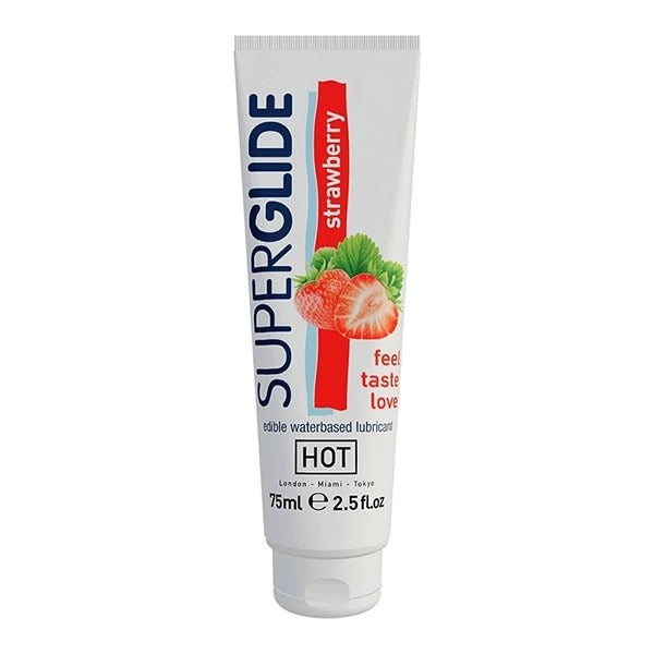 Hot Strawberry Flavored Medical Lubricant 75ml