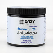 Dazy Moroccan Oil Soap with Blue Indigo 500g