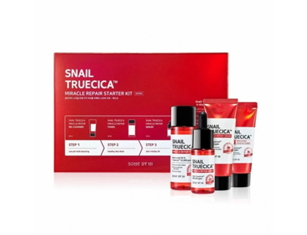 مجموعة عناية بالحلزون الكورية 4 منتجات - سوم باي مي