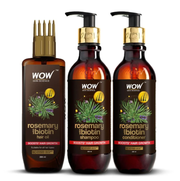 Wow Skin Rosemary Hair Care Set 3 in 1 