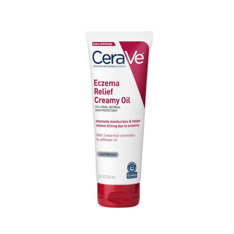 CeraVe Eczema Soothing Creamy Oil Moisturizer for Dry, Itchy Skin 236ml