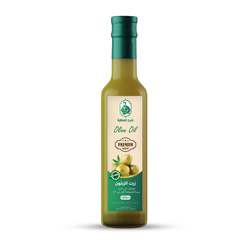 Italian Extra Virgin Olive Oil 1 Liter - Sheikh Al-Attara