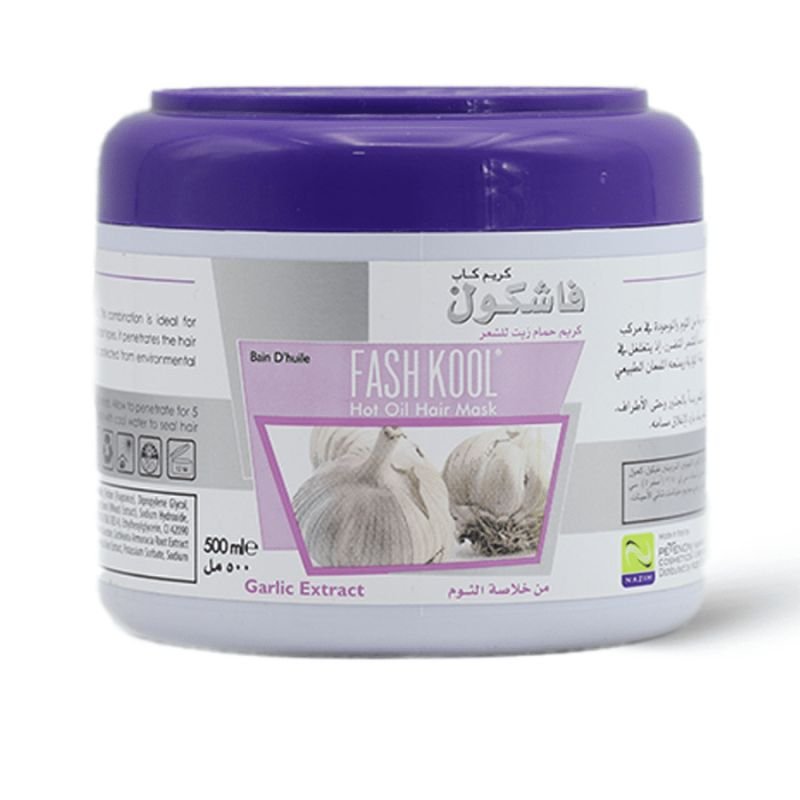 فاشكول حمام زيت بخلاصة الثوم 500 مل