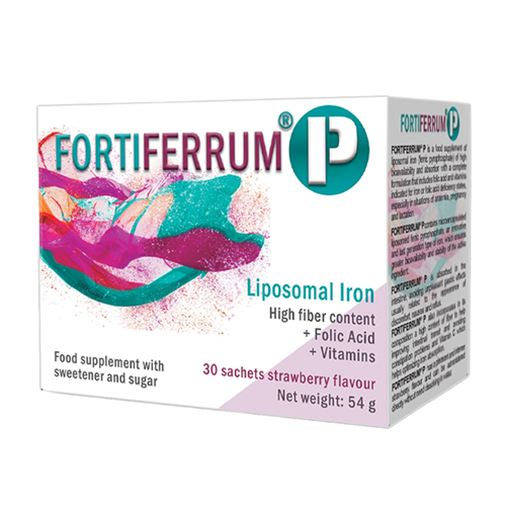 Fortiferom for the treatment of anemia and iron deficiency, 30 sachets