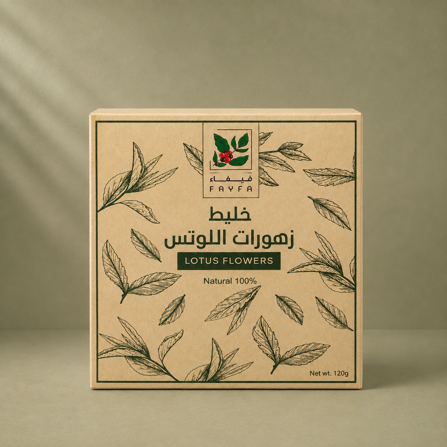 فيفاء خليط زهورات اللوتس 60 كيس 120 جم