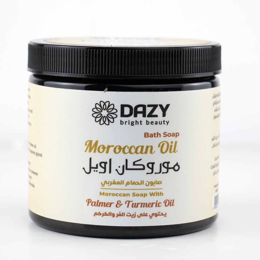 Dazy Moroccan Oil Moroccan Soap with Myrrh and Turmeric 500g