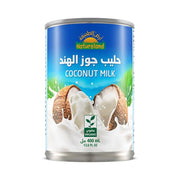ارض الطبيعه حليب جوز الهند 400 مل - حليب جوز الهند