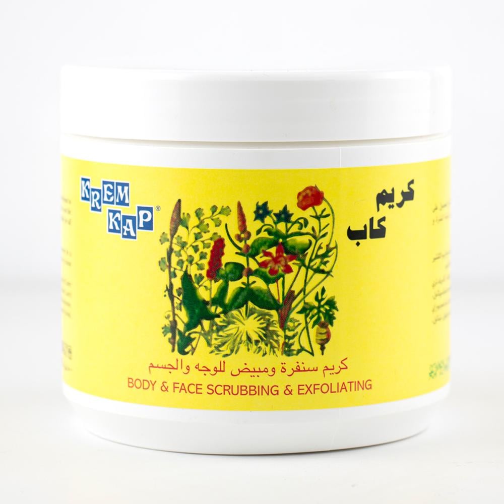 Cap Cream Scrub and Whitening for Face and Body 500g