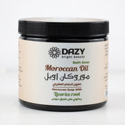 Dazi Moroccan Oil Moroccan Soap with Licorice 500g