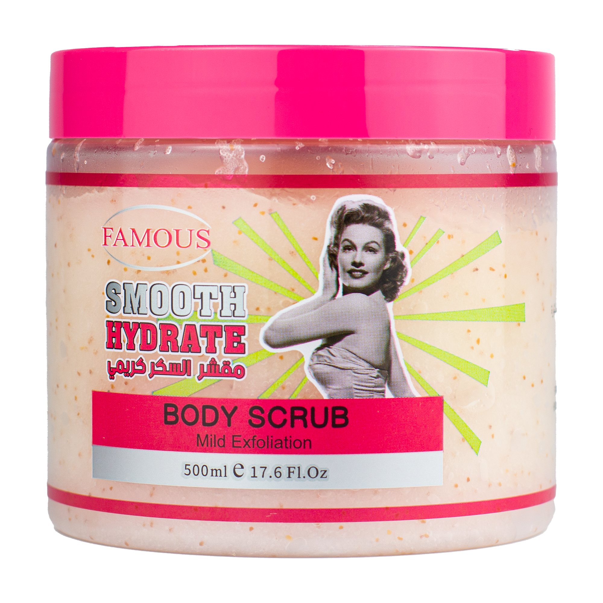 Famous Creamy Sugar Body Scrub 500ml