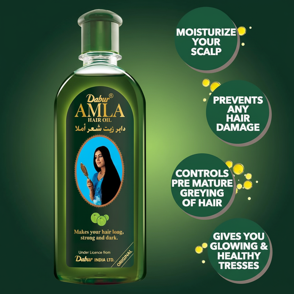 Dabur Amla Features Green