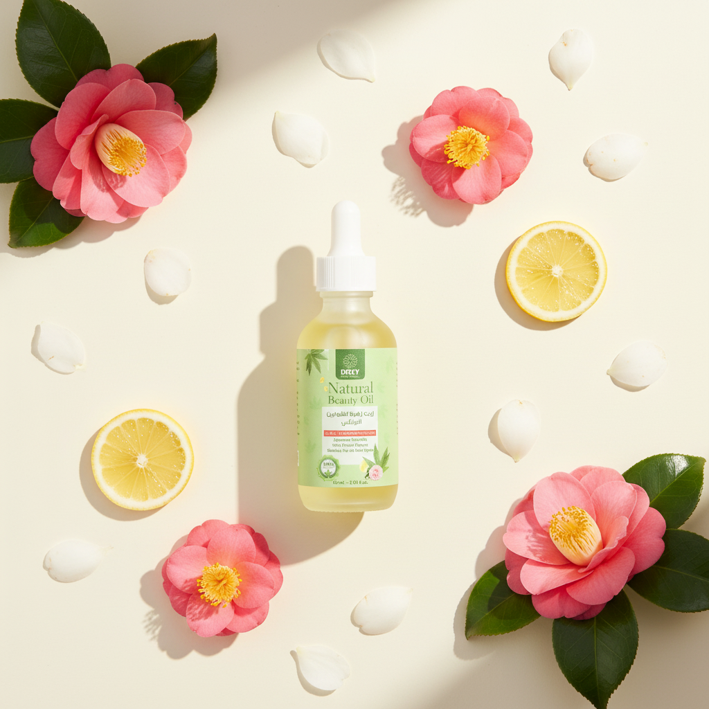 Dazy Oil Flat Lay