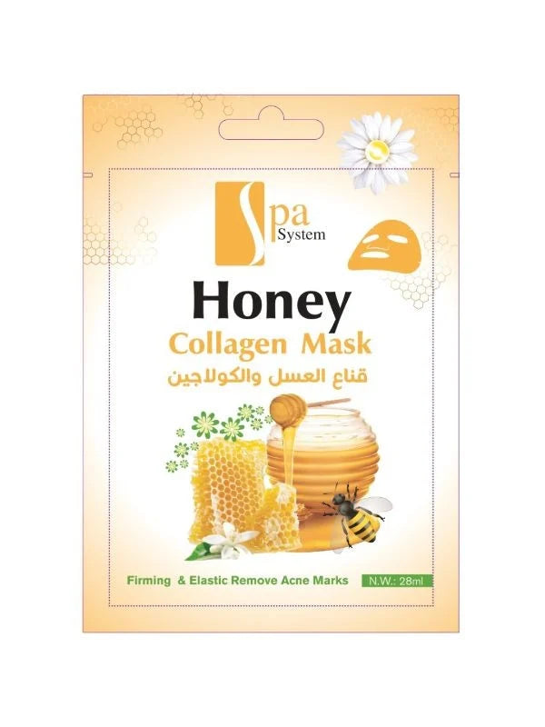 Spa System Honey &amp; Collagen Face Mask 28ml