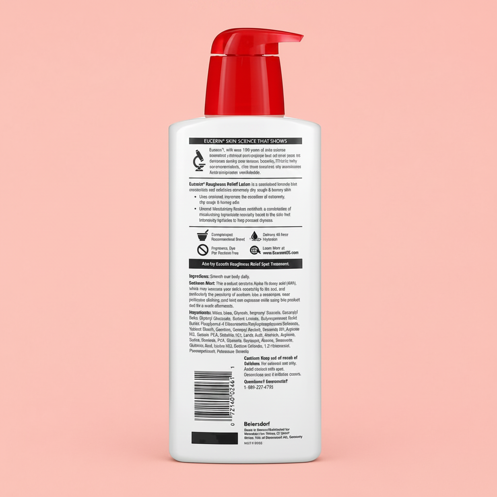 Eucerin Back Label Clean Square